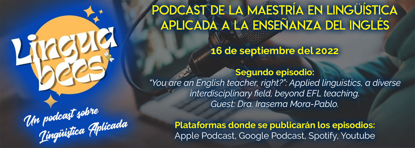 Podcast on applied linguistics and English language teaching